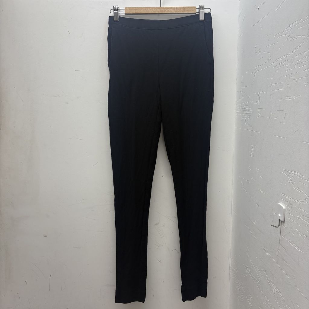 Maison Martin Margiela メゾンマルタンマルジェラ Rib Pants リブパンツ S31KA0241 ブラック size:38【中目黒B05】