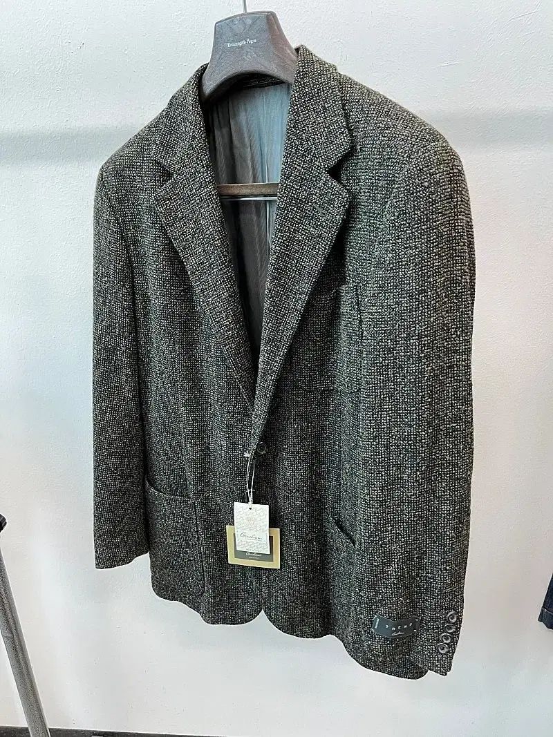 110) CORNELIANI コルネリアーニ イタリア ツイード ジャケット