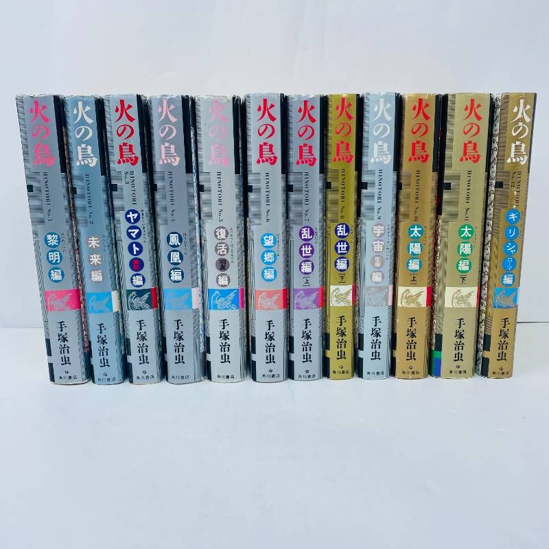 火の鳥 全巻セット 全12冊セット 手塚治虫 豪華版 - メルカリ