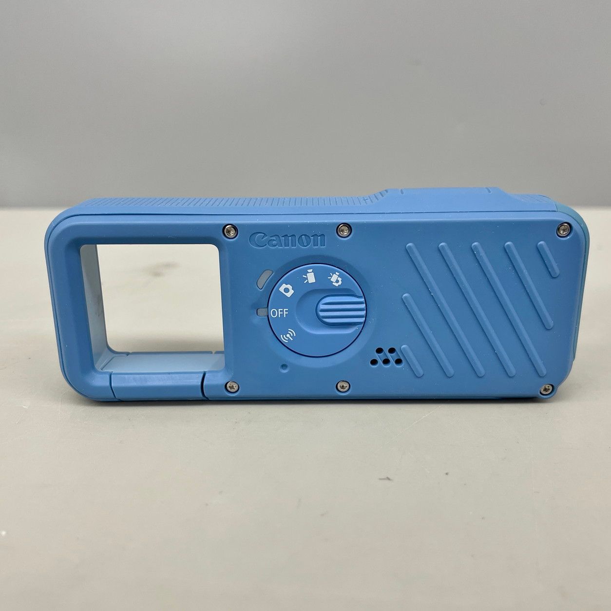 Canon カメラ iNSPiC REC ブルー アソビカメラ FV-100 防水カメラ