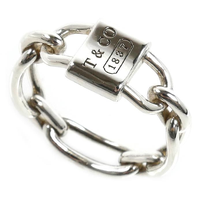 TIFFANY&Co. ティファニー シルバー925 1837 スモール ダブルロック