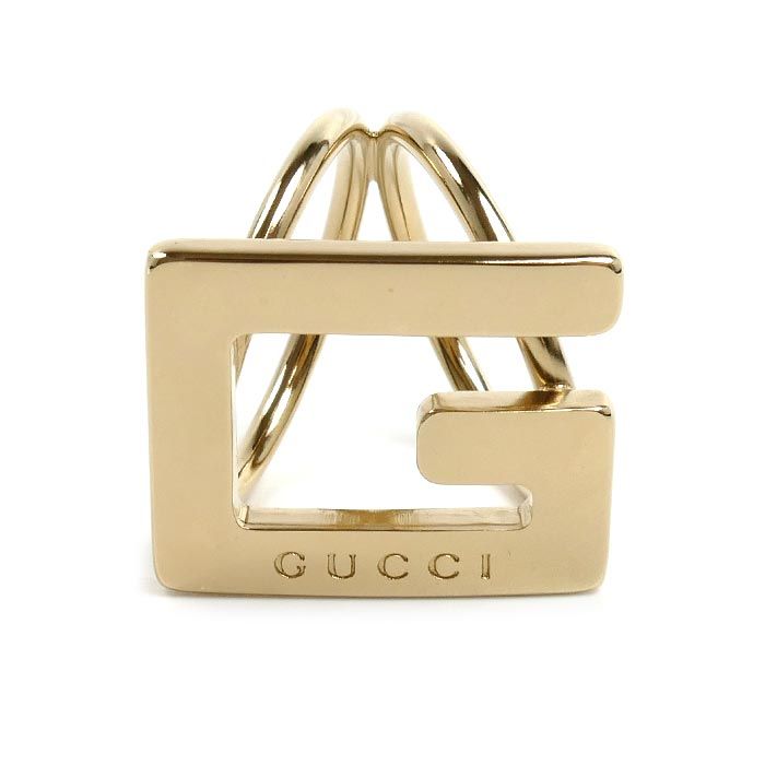 GUCCI グッチ GP スカーフリング レディース 中古 美品
