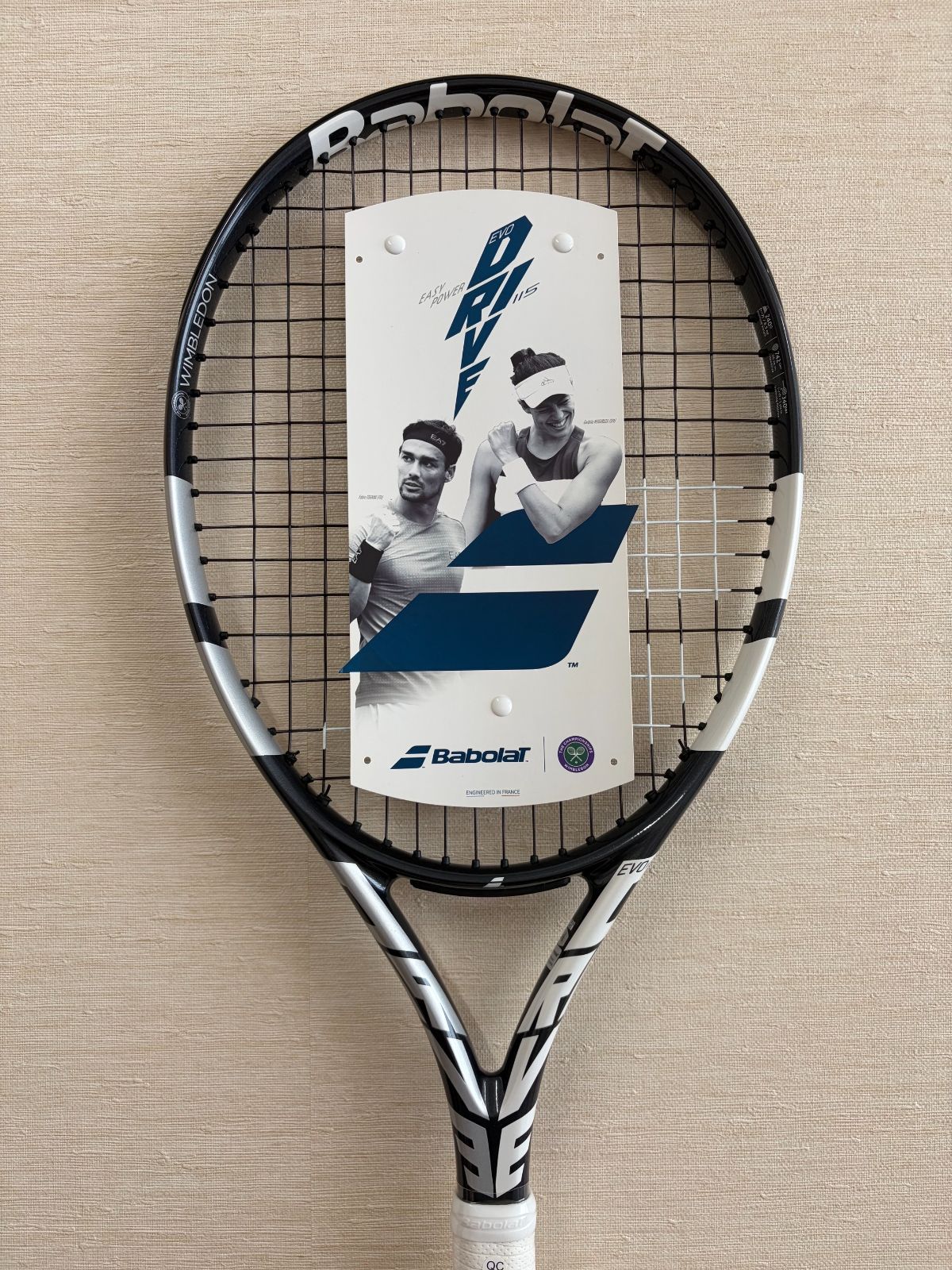 バボラ (babolat) エボドライブ 115 ウィンブルドン(EVO DRIVE 115