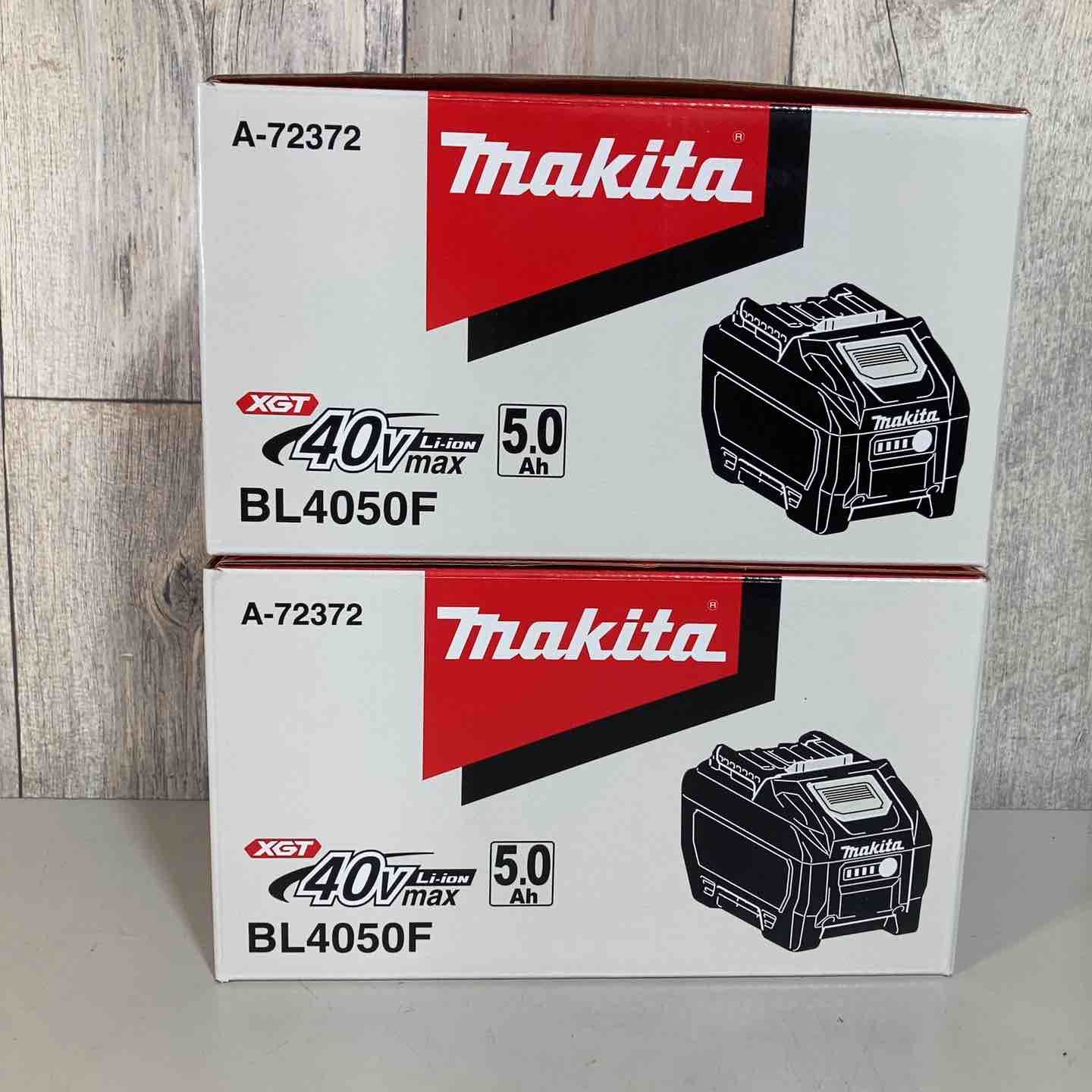 ▽マキタ(makita) リチウムイオンバッテリー 40Vmax/5.0Ah BL4050F 2個 