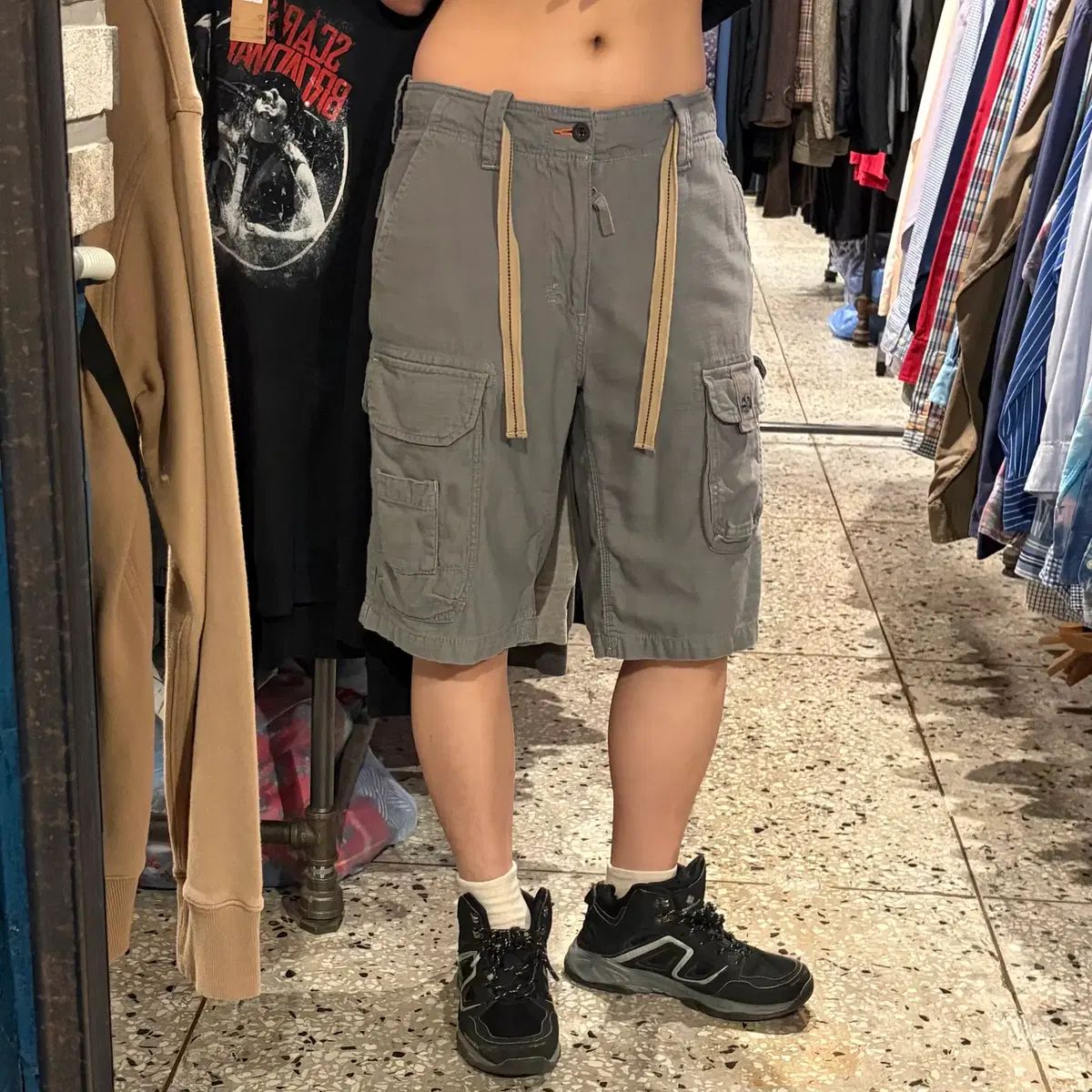 Levi's リーバイス プロ コットン カーゴ ハーフパンツ