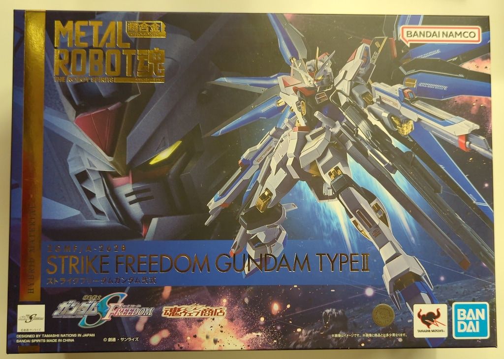 BANDAI SPIRITS METAL ROBOT魂 機動戦士ガンダムSEED FREEDOM ストライクフリーダムガンダム弐式