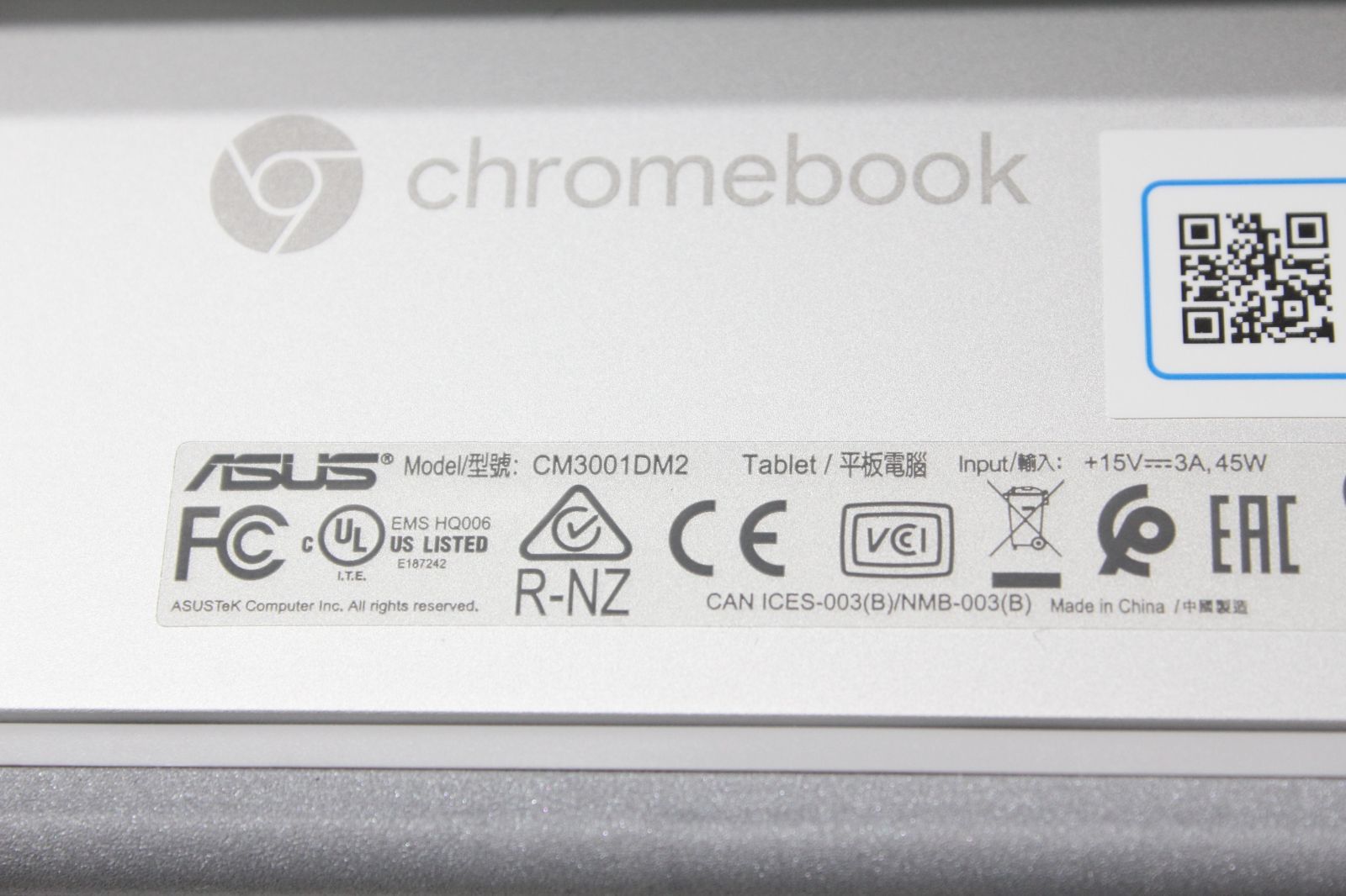 中古 ASUS Chromebook CM30 MT8186/eMMC64GB/メモリ8GB - メルカリ