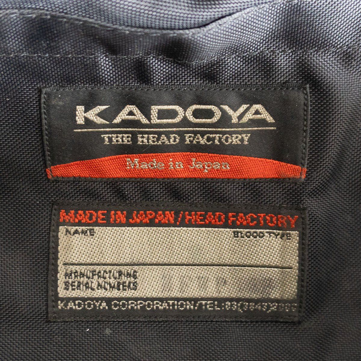 【美品】KADOYA HEAD FACTORY【レザー ウエストバッグ】ブラック ボディバッグ カドヤ 26050131 美品】KADOYA HEAD FACTORY【レザー ウエストバッグ】ブラック ボディ