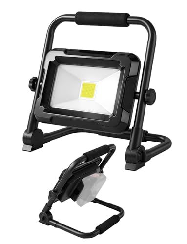TARUNA LED投光器 バッテリーはMakitaと互換性のある 適用18Vマキタバッテリー バッテリー別売り 折り畳み可能 COBライト 本体電池なし 災害グッズ 停電対策 アウトドアts 833ddf7c