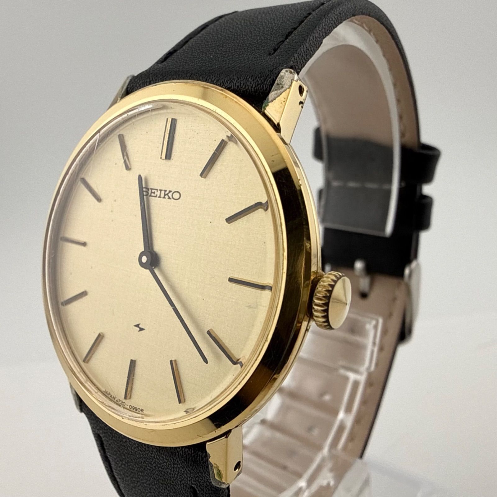 SEIKO セイコー ヴィンテージ 2220-0180 メンズ 腕時計 手巻き 稼働品 【L420】