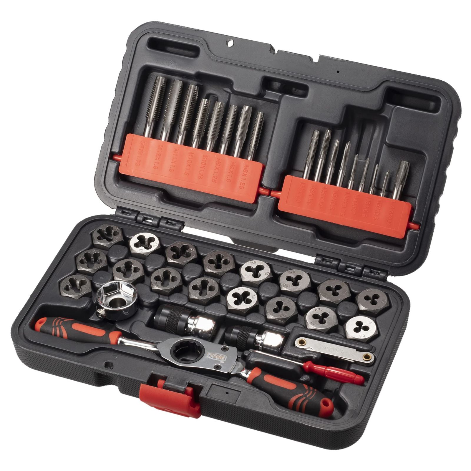 トネ(TONE) タップダイスセット TDS400 ブラック 内容40点 shu f7eb6ba9