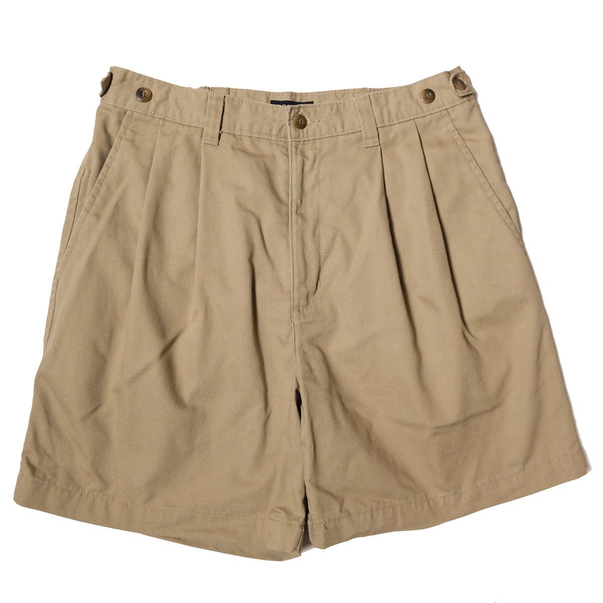 90's リーバイス ドッカーズ ２タック ダック キャンバス ショーツ (w33) カーキ ショートパンツ Levi's DOCKERS 90年代 オールド 1997年製 アメリカ古着 USED ビンテージ ヴィンテージ