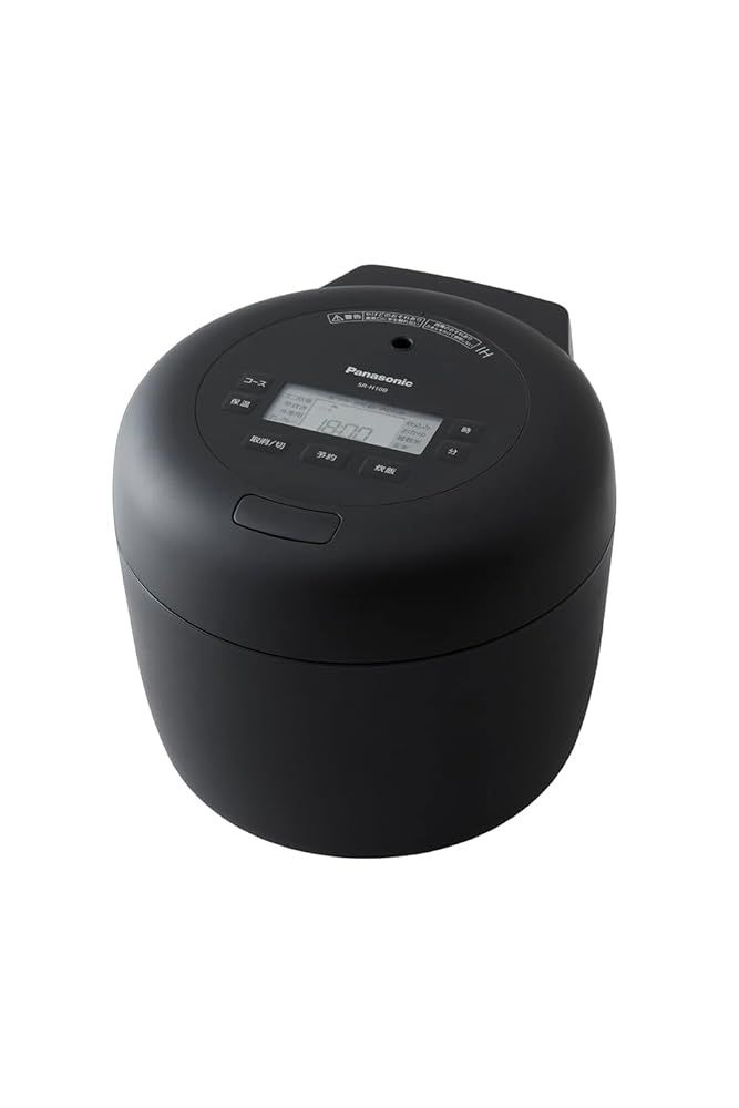 パナソニック 炊飯器 5.5合 2段IH ブラック SR-H10B-K