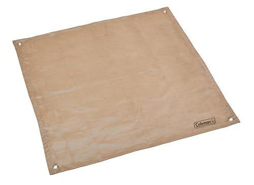 Coleman(コールマン) 焚き火シート ファイアープレイスシート 約80×80cm アウトドア キャンプ バーベキュー BBQ 屋外 野外 焚き火 防炎 耐熱 ペグ固定as 1ba99fb9