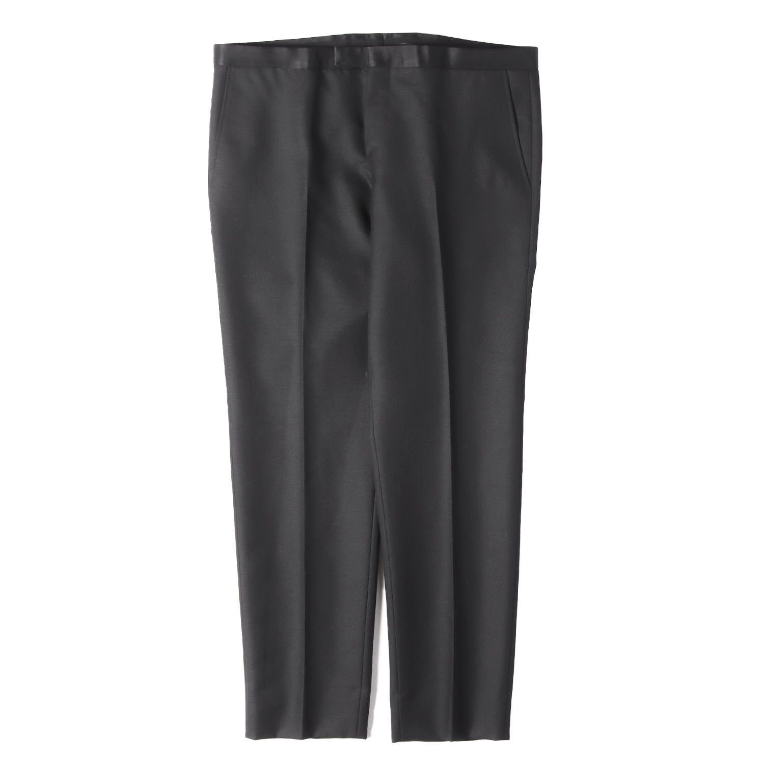 【美品】GUCCI グッチ パンツ ブラック 黒 サイズ:54 | アレッサンドロ・ミケーレ期 | ノンベルト モヘアウール センタープレス スラックスパンツ | ボトムス ズボン イタリア製【メンズ】【中古】 美品】GUCCI グッチ パンツ ブラック 黒 サイズ:54 | アレッサンドロ