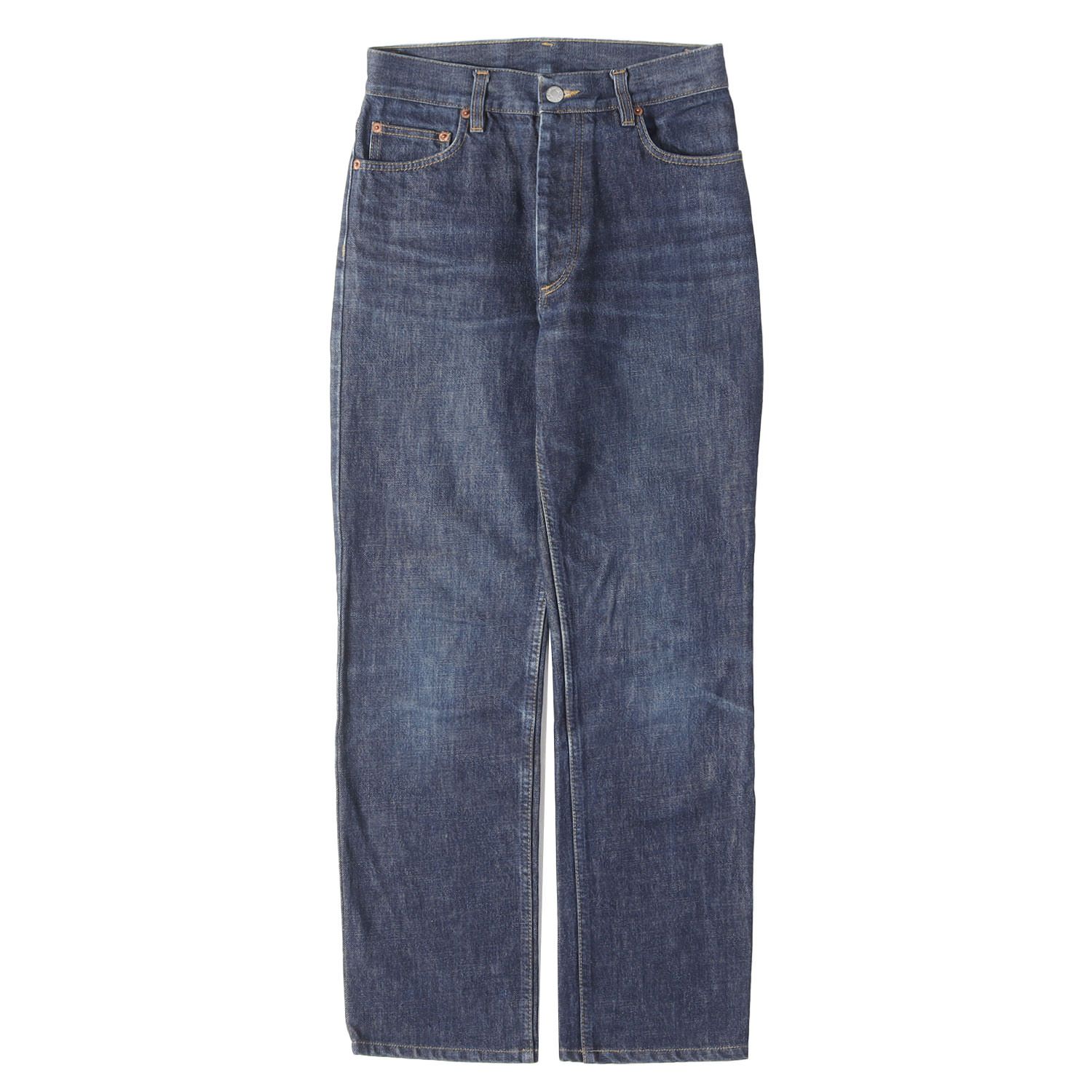 HELMUT LANG ヘルムートラング パンツ インディゴ サイズ:28 | 希少 本人期 | 90s 5ポケット ボタンフライ デニムパンツ | 1997年製 | ボトムス ジーンズ ジーパン【メンズ】【中古】