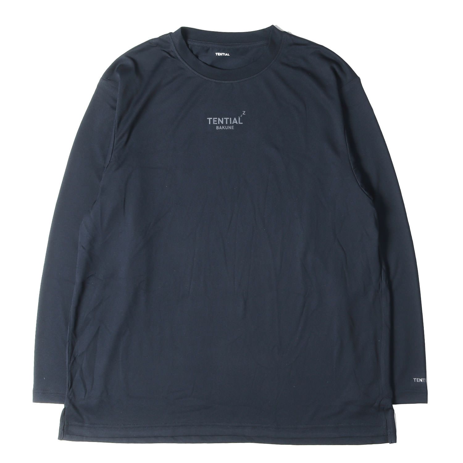 TENTIAL ロングスリーブTシャツ ネイビー 新品同様】TENTIAL テンシャル ネイビー 紺 サイズ:各XL | リカバリー