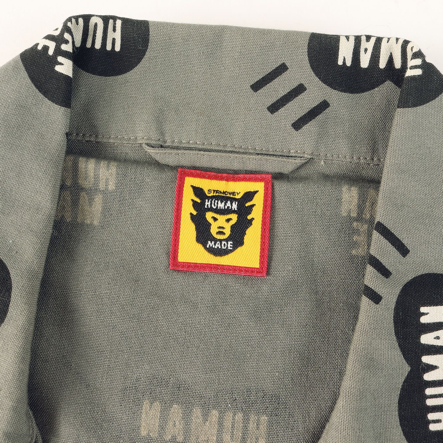 HUMAN MADE ヒューマンメイド シャツ グレー サイズ:M | 22SS ハート柄