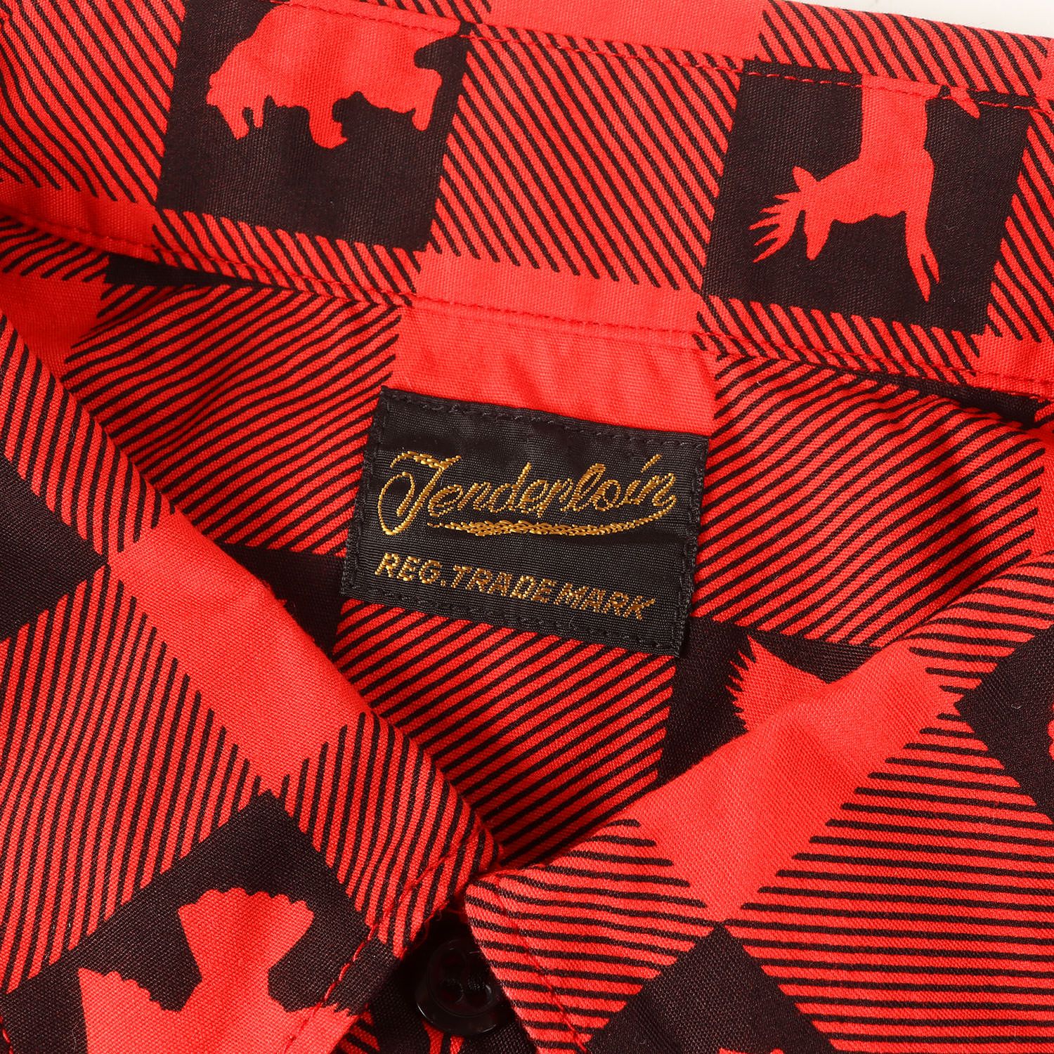 【美品】TENDERLOIN テンダーロイン シャツ レッド サイズ:S | ウィンチェスター柄 ウエスタン 半袖シャツ(T-WESTERN SHT W) | トップス カジュアルシャツ【メンズ】【中古】 美品】TENDERLOIN テンダーロイン シャツ レッド サイズ:S