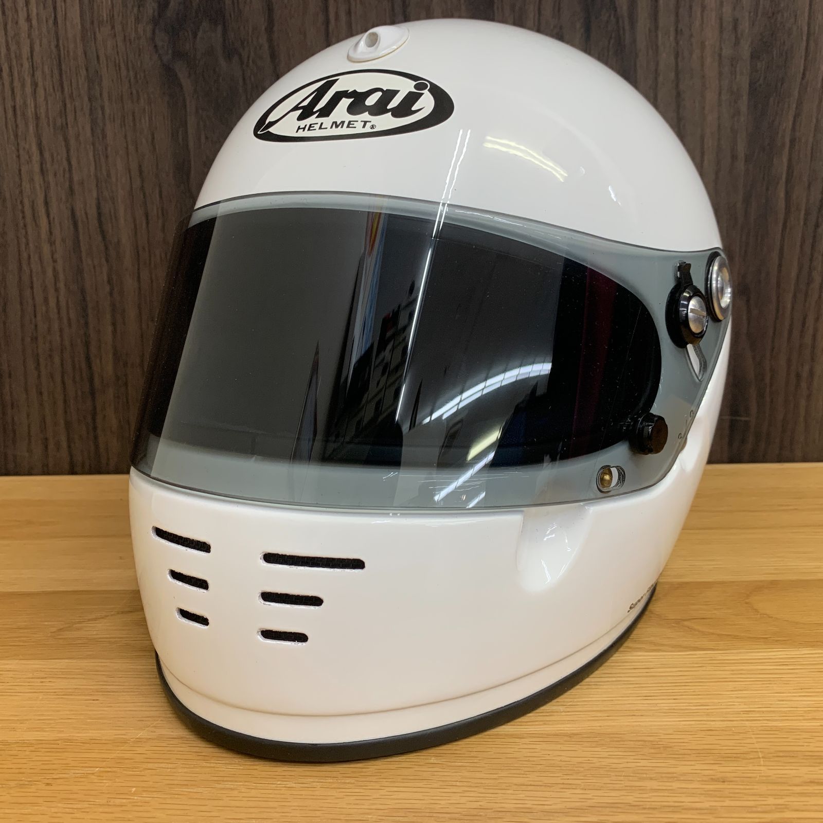 【美品/JAF公認】Arai アライ GP-3K 四輪用ヘルメット SFL 白