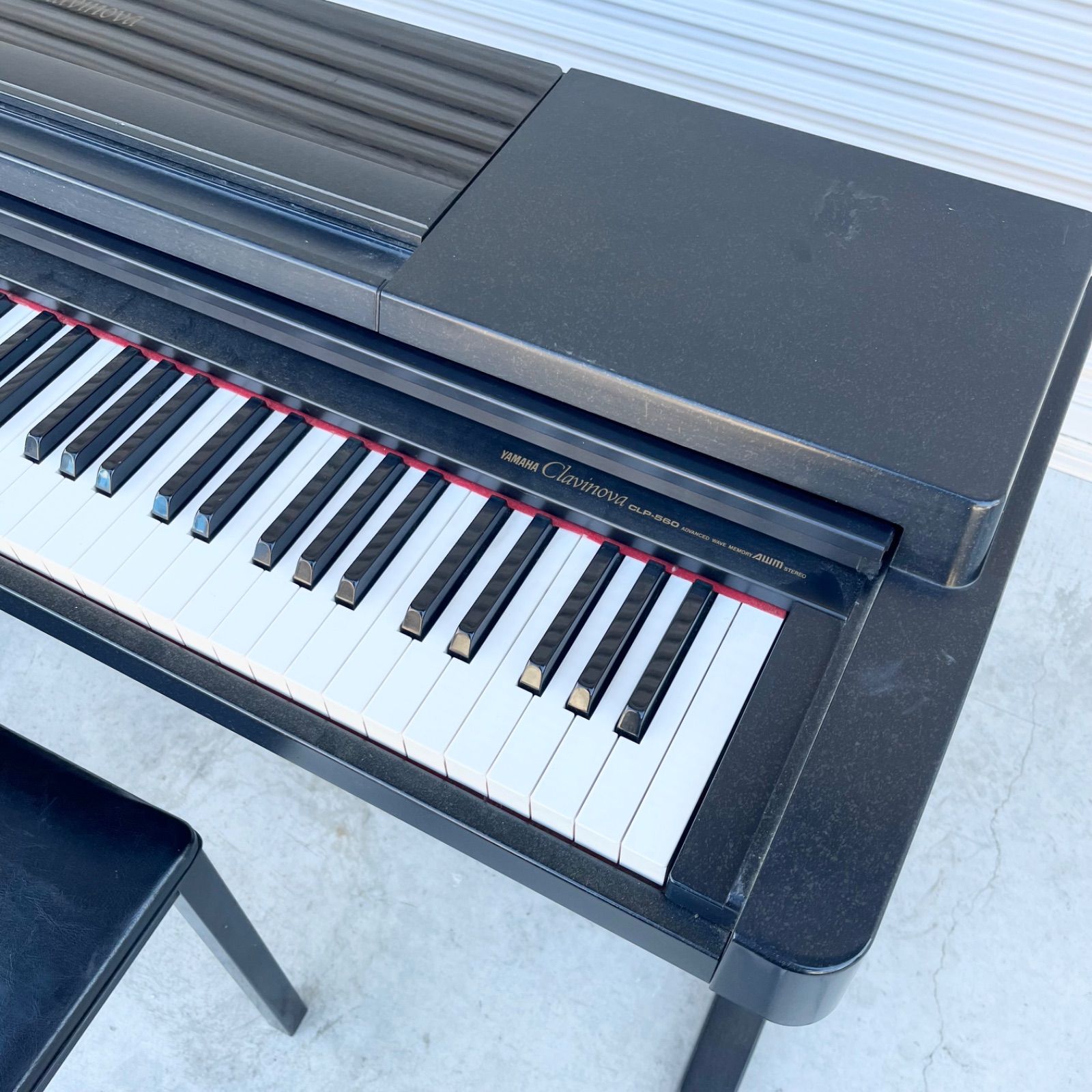YAMAHA Clavinova CLP-560 電子ピアノ 椅子付き 動作品 - メルカリ