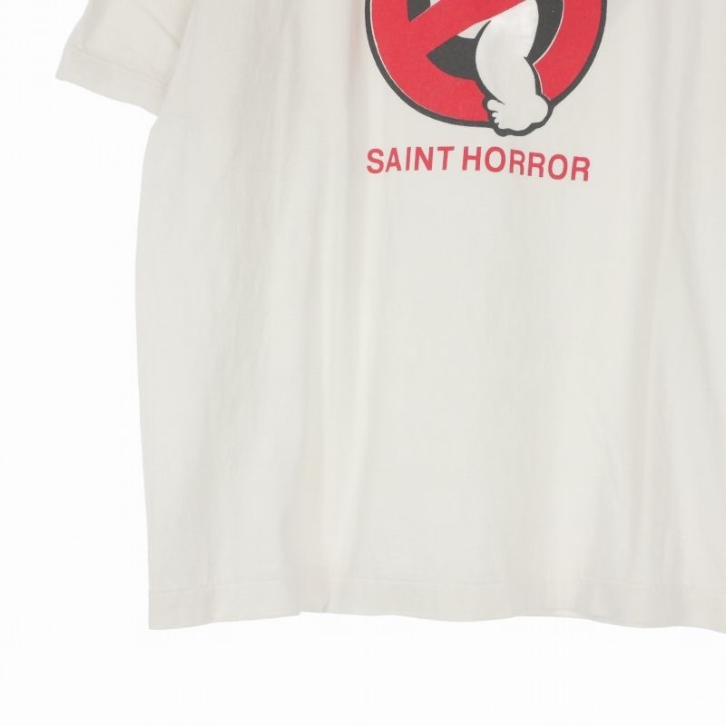 セントマイケル26SS新作SS T-SHIRT/SAINT HORROR白L美品 SAINT M×××××× - セントマイケル 26SS SAINT HORROR SS T-SHIRT(SM-MK8