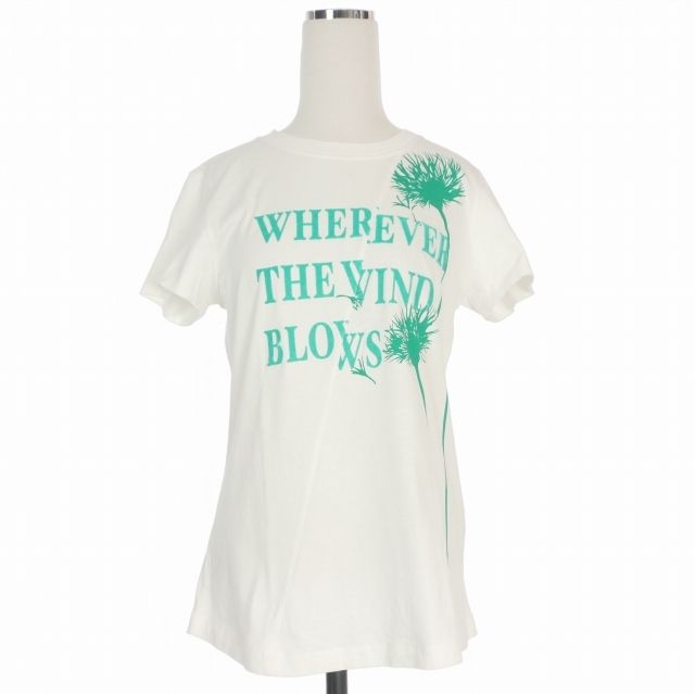 ドロシーシューマッハ DOROTHEE SCHUMACHER タンポポ Tシャツ カットソー 半袖 1 ホワイト 白 323002 国内正規