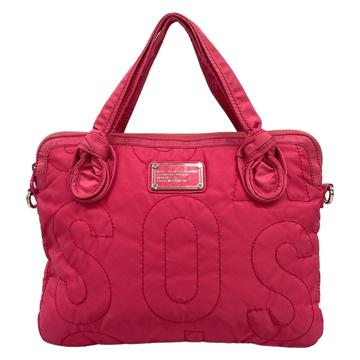 MARC BY MARC JACOBS(マークバイマークジェイコブス) ハンドバッグ - M6134050 ピンク ロゴキルティング
