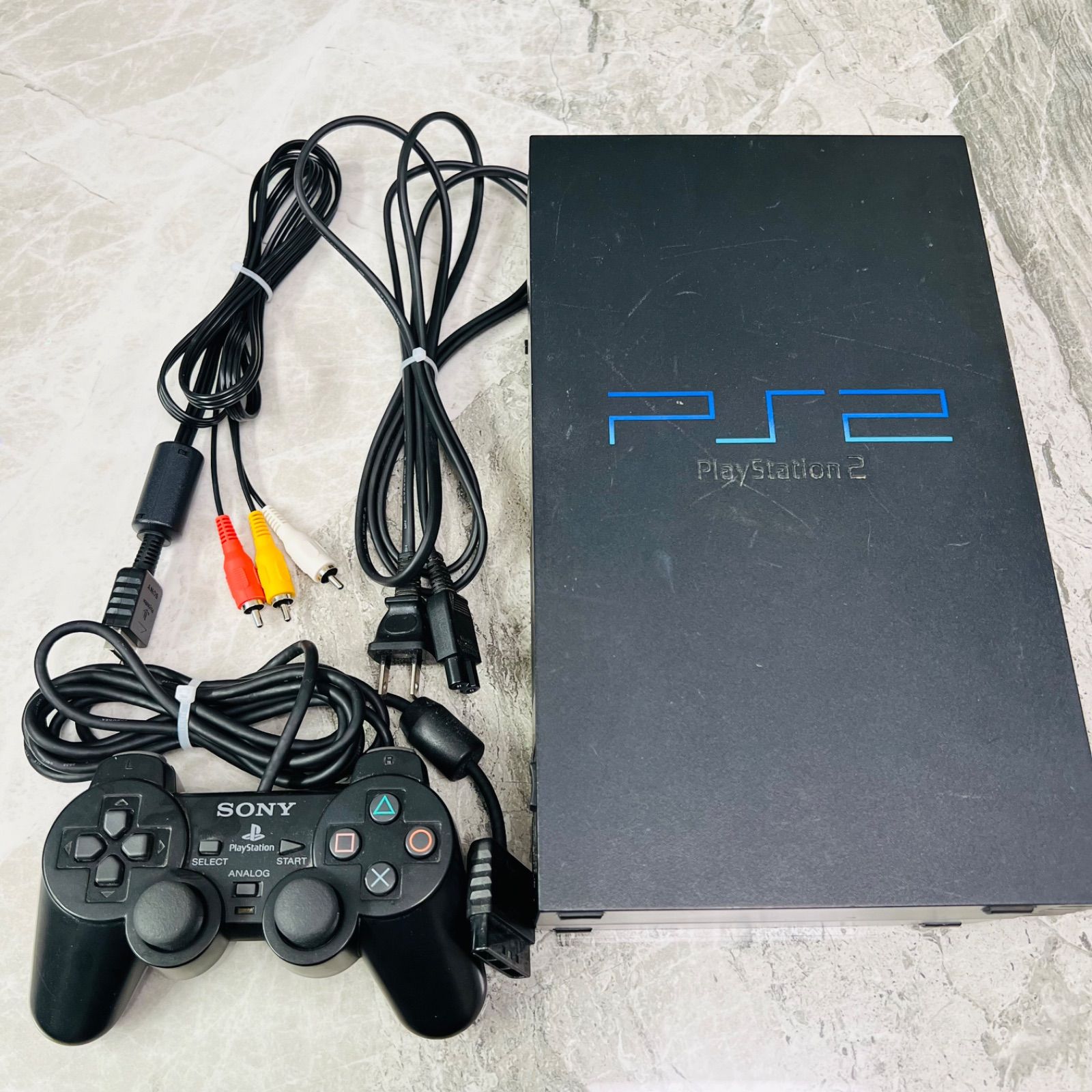 完動品】PlayStation2本体 SCPH-15000 ブラック - メルカリ