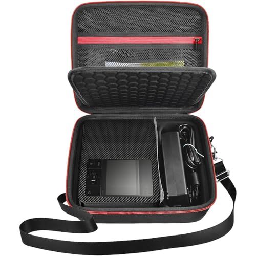 【プリンター本体は付属しません】対応 Canon SELPHY CP1500 / CP1300 / CP1200 ケース フォトプリンター収納バッグ インク・用紙・バッテリー収納可能 ハードケース 耐衝撃 調節可能・取り外し可能ショルダーストラップ付き 旅ｍａ