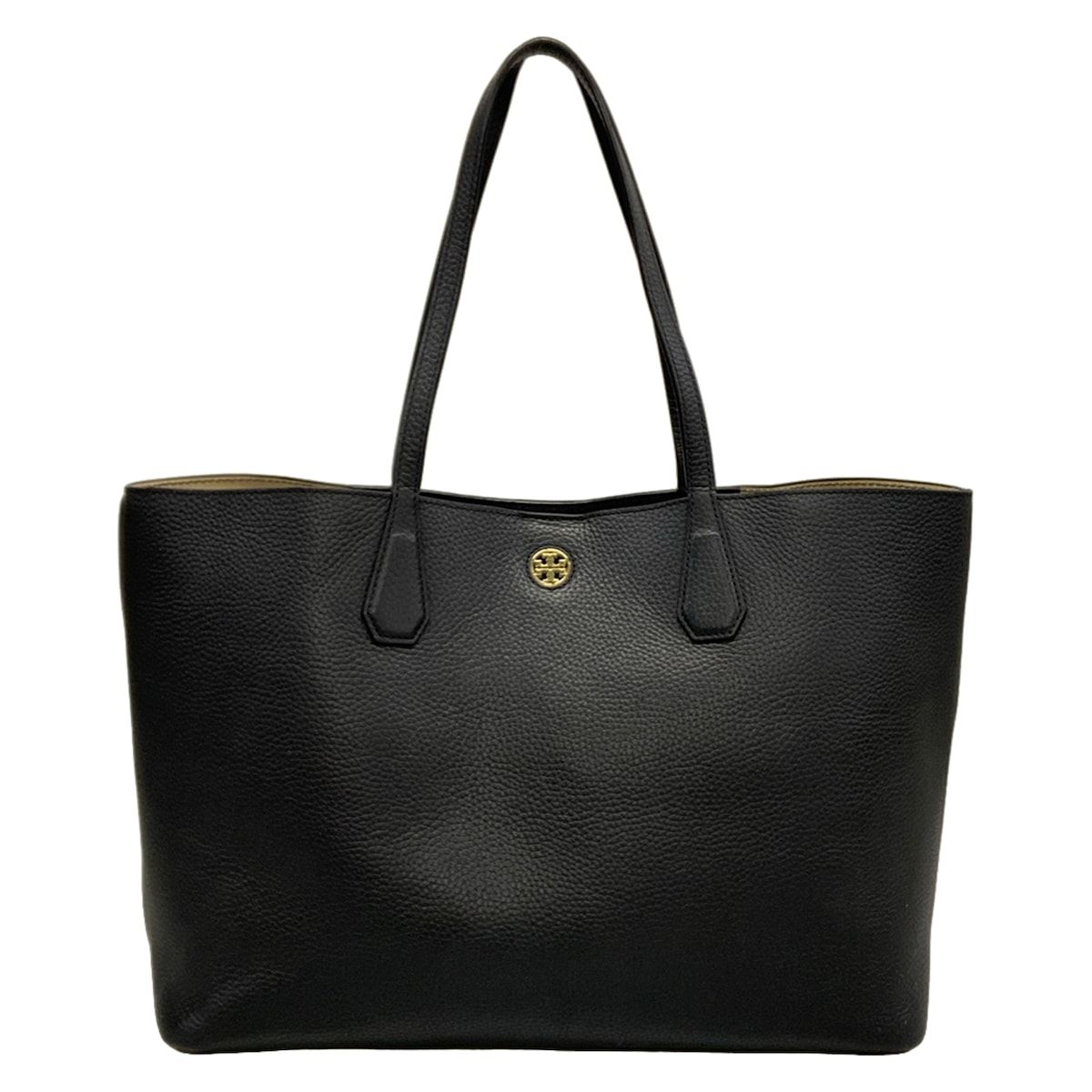 TORY BURCH(トリーバーチ) トートバッグ - 黒 レザー