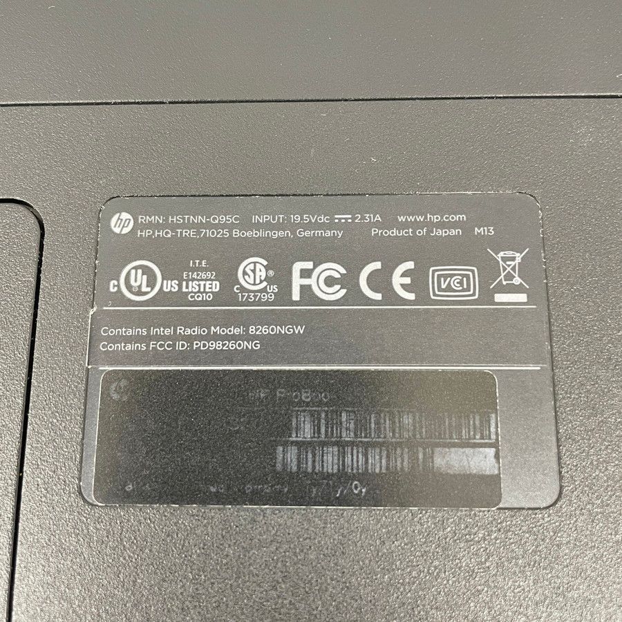 ProBook 450 G3 HP ノートパソコン HSTNN-Q95C Windows Pro 15.6インチ