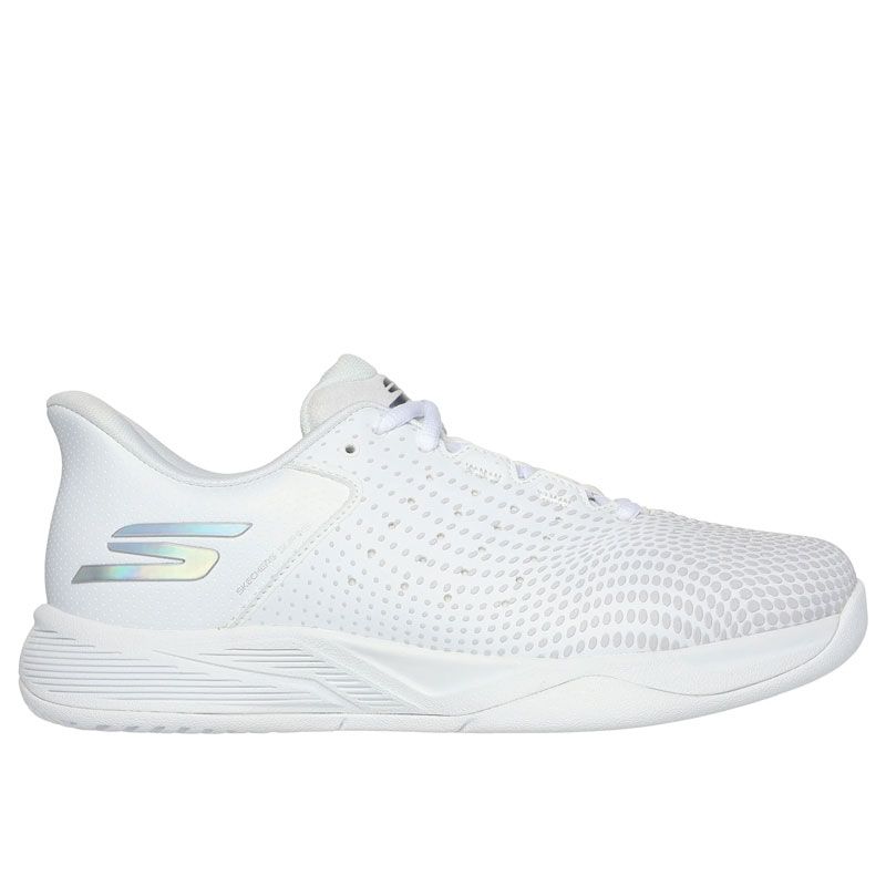 skechers(スケッチャーズ) SKECHERS VIPER COURT RELOAD 2E相当 ピックルボール シューズ (172101c-wht)、(wht)WHT