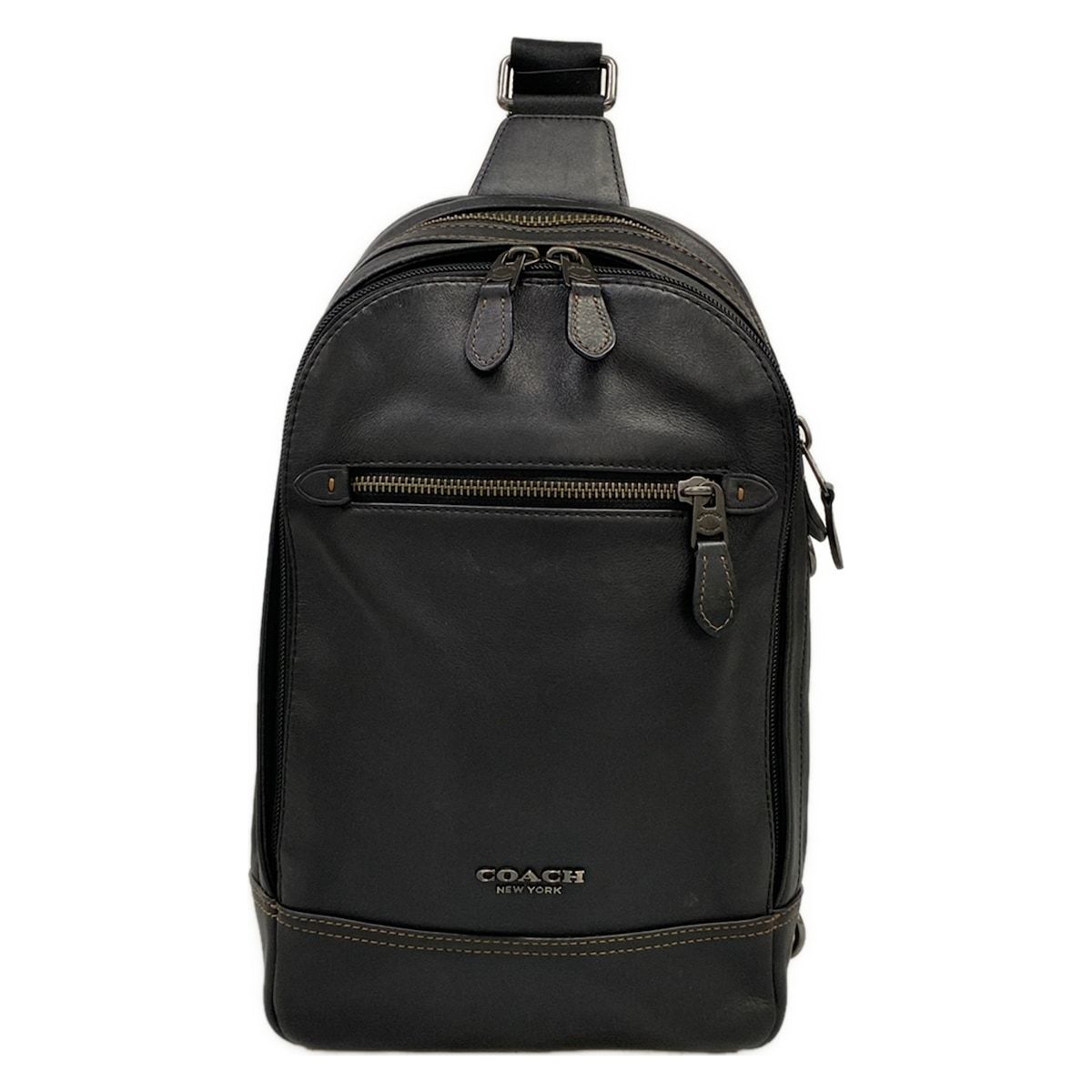 COACH(コーチ) ワンショルダーバッグ - F37598 黒 レザー