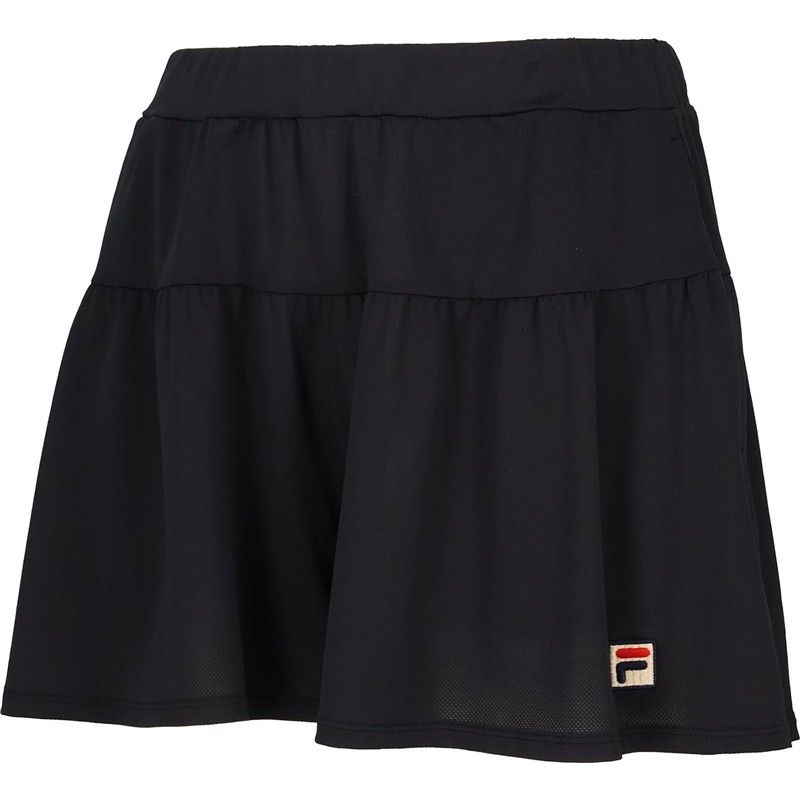 fila(フィラ) 61 キュロットパンツ テニスキュロットW (cz6sgw063-bk0)、ブラック