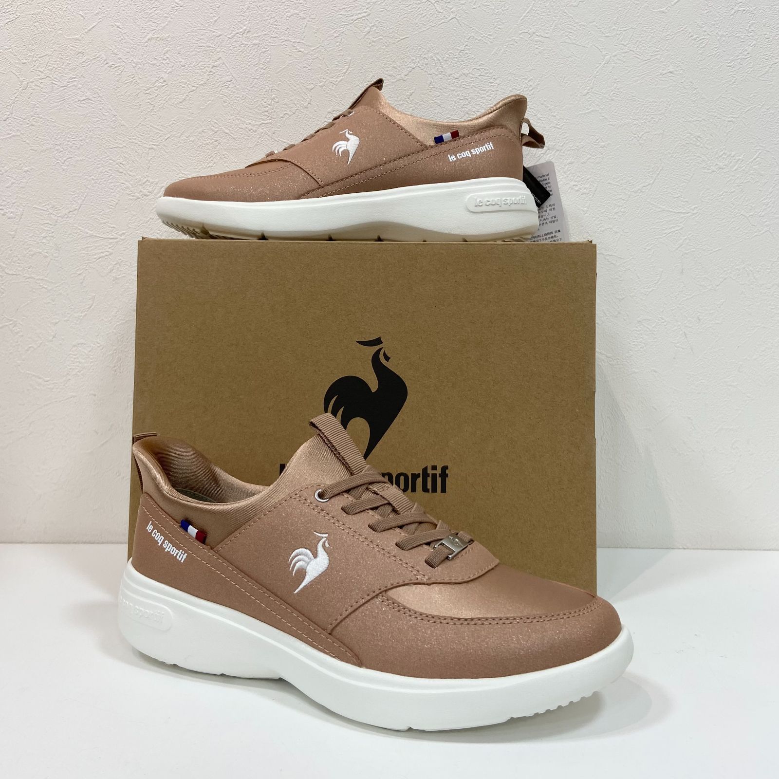 le coq sportif LU6SSN00LZ(PKWH) 22.5~24.5cm