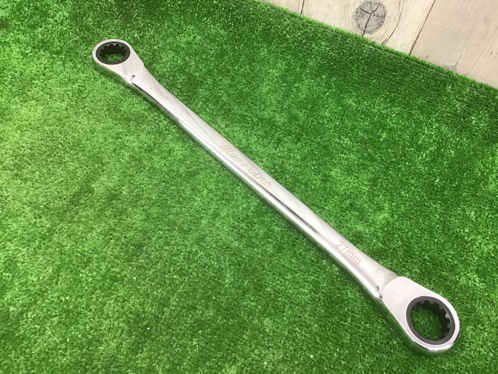 【中古Bランク】Blue-Point ダブルフレックスラチェットレンチ メガネレンチ BLPRMLS2427♪アクトツール富山店♪BR