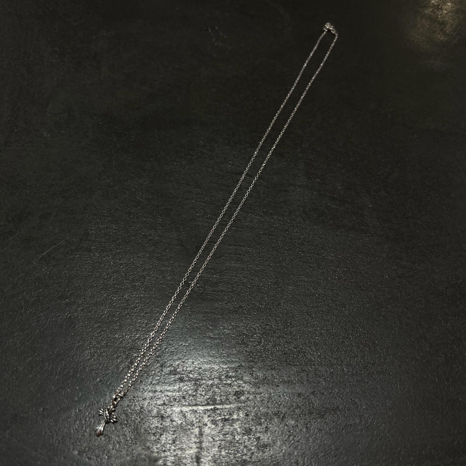 参考上代31900円 未使用 Justin Davis DARLING CROSS NECKLACE 