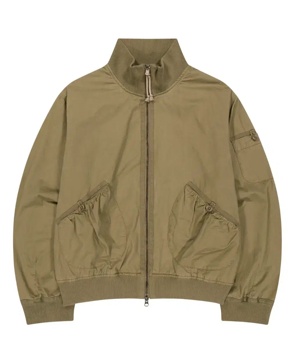 ISSEY MIYAKE イッセイミヤケ ダスティ コットン ブルゾン ジャケット ベージュ