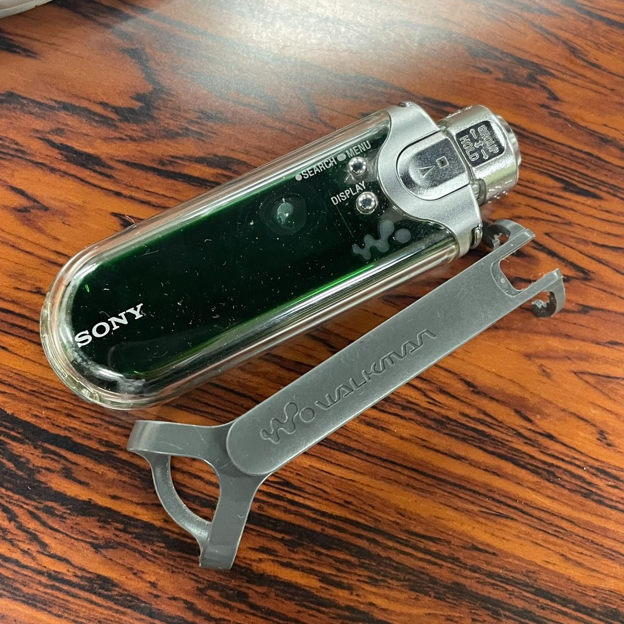 SONY ウォークマン ソニー WALKMAN NW-E405 ブラック 中古品 ブリーン 緑