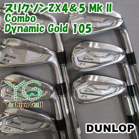 【専用】 アイアン ダンロップ スリクソンZX4＆5 Mk II Combo/Dynamic Gold 105