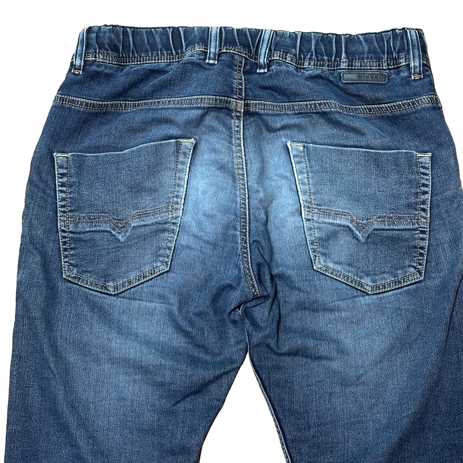 DIESEL KROOLEY-NE 0600V W32 JOGGジーンズ クロップド テーパード