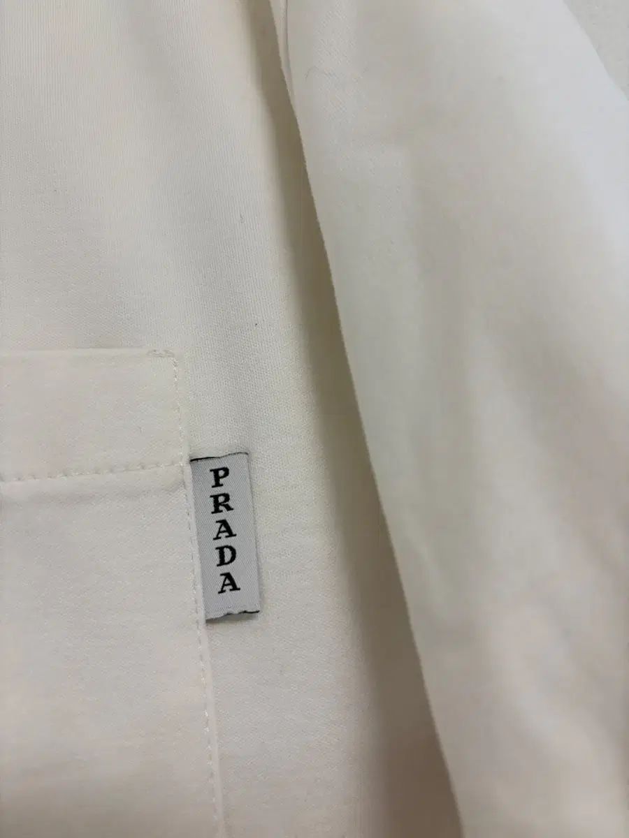 正規品 PRADA プラダ ポケット 刺繍 タブ 半袖Tシャツ 2XL(110)