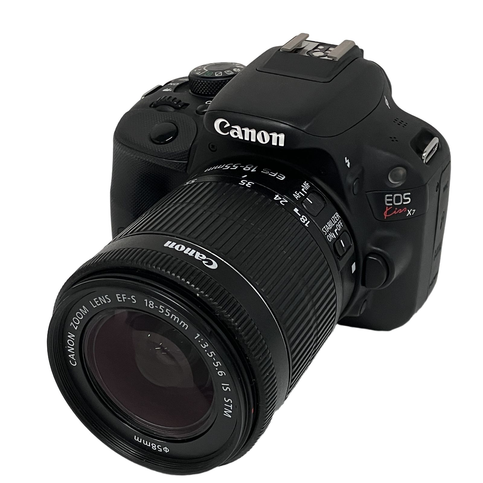 Canon EOS Kiss X7 EF-S 18-55mm F3.5-5.6 IS STM キャノン 一眼レフ レンズキット ジャンク F11192539