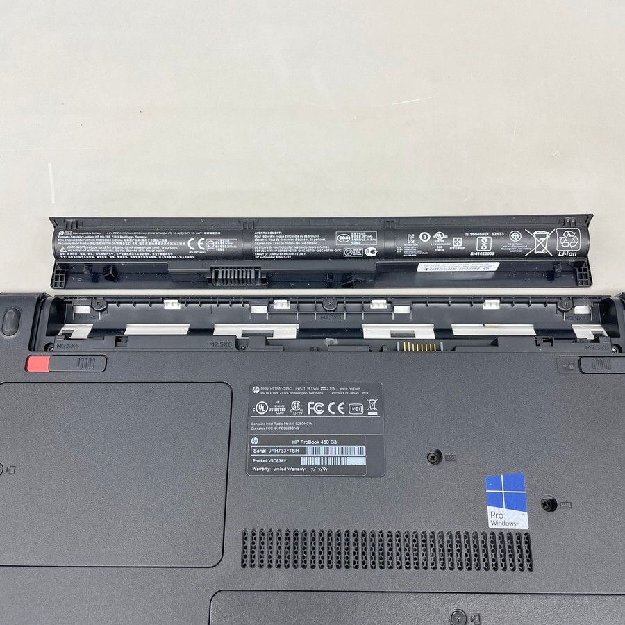 HP ProBook 450 G3 i3-6100U 作動確認済み 初期化済み HP ProBook 450 G3 i3-6100U 作動確認済み 初期化済み 日本HP HP ProBook