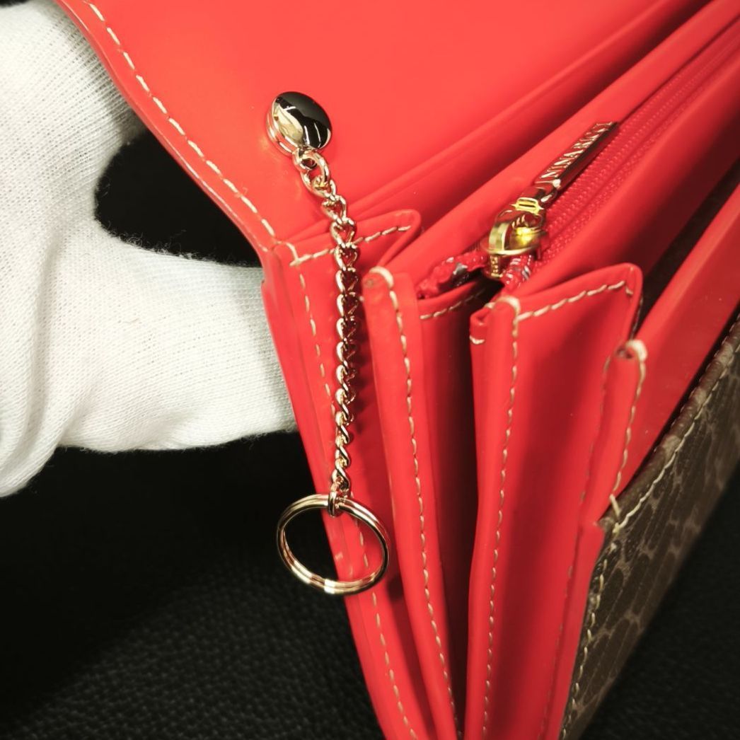 【新品未使用】NINA RICCI ニナリッチ カラーヌーボー 長財布 かぶせ付き L型ファスナー 小銭入れ (SNA)32605080503FS 【新品未使用】NINA RICCI ニナリッチ カラーヌーボー 長財布 かぶせ付き L型ファスナー 小銭入れ (SNA)32605080503FS