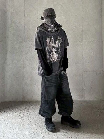 新品未使用【roaringrad】CRUSADER WASHED OVER T-SHIRT