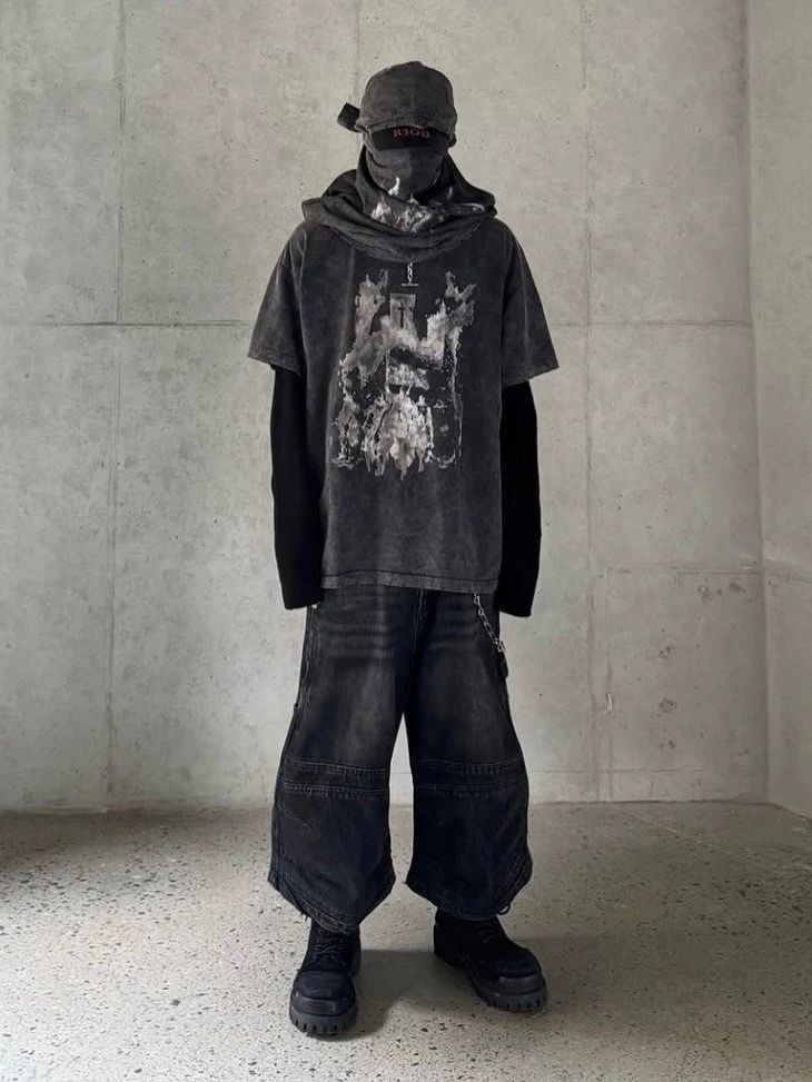 新品未使用【roaringrad】CRUSADER WASHED OVER T-SHIRT