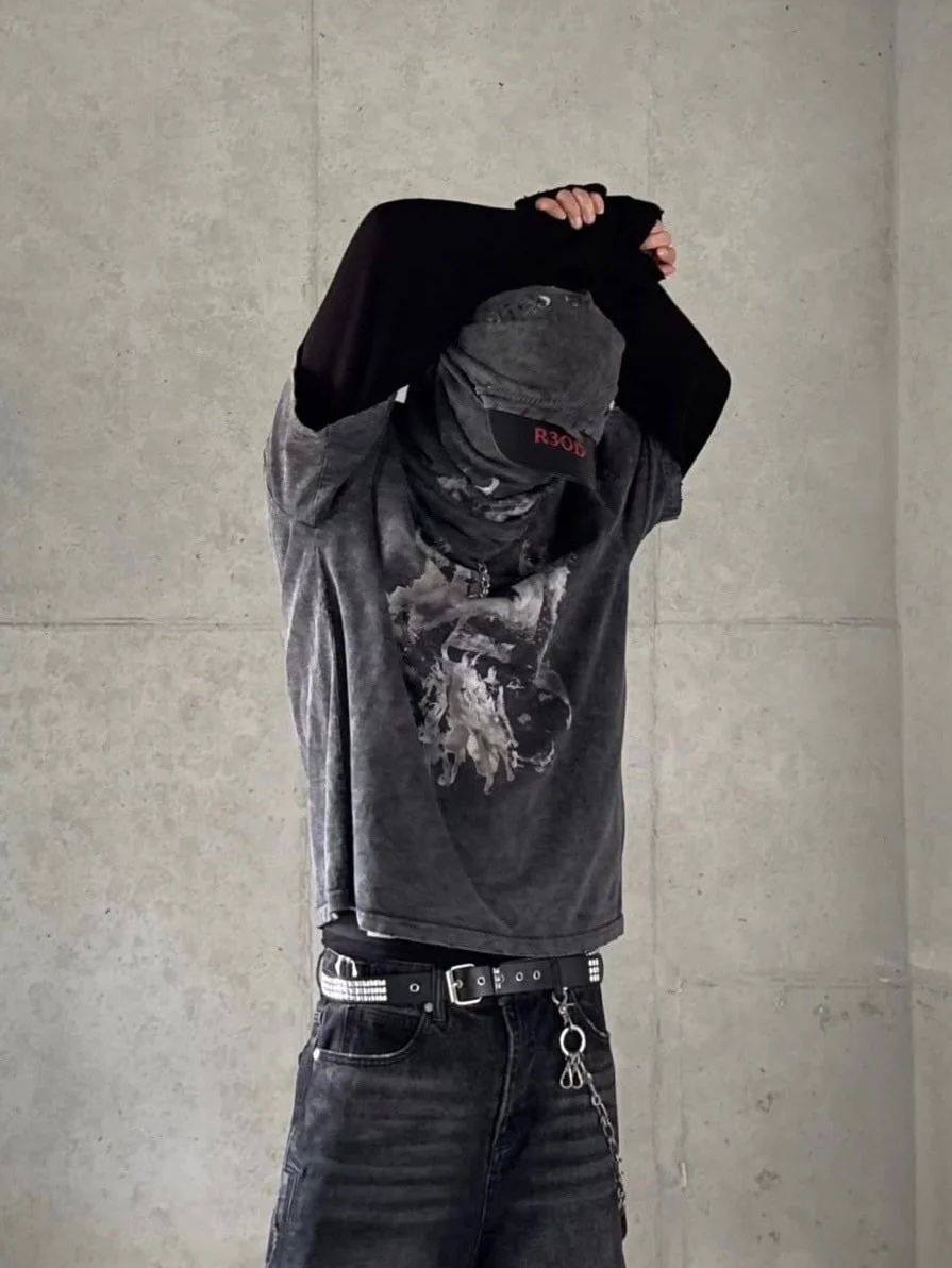 新品未使用【roaringrad】CRUSADER WASHED OVER T-SHIRT