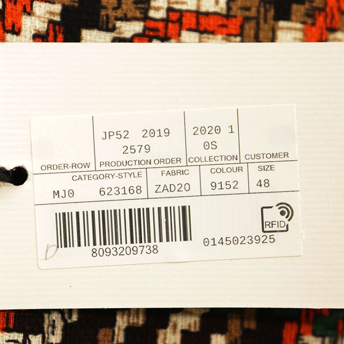 【未使用】GUCCI グッチ 半袖シャツ サイズ 48 メンズ GG ロゴ 総柄 オープンカラー ヴィンテージライク トップス マルチカラー オレンジ グリーン イタリア製